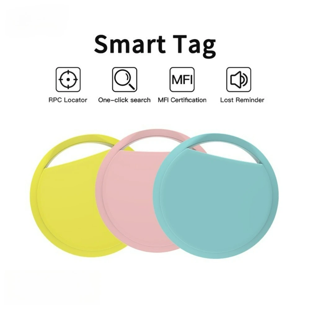 

Find My Compatible with AirTag - Apple-Compatible Bluetooth Pet Tracker & Smart Long-Battery Precise Portable Anti-Loss Locator