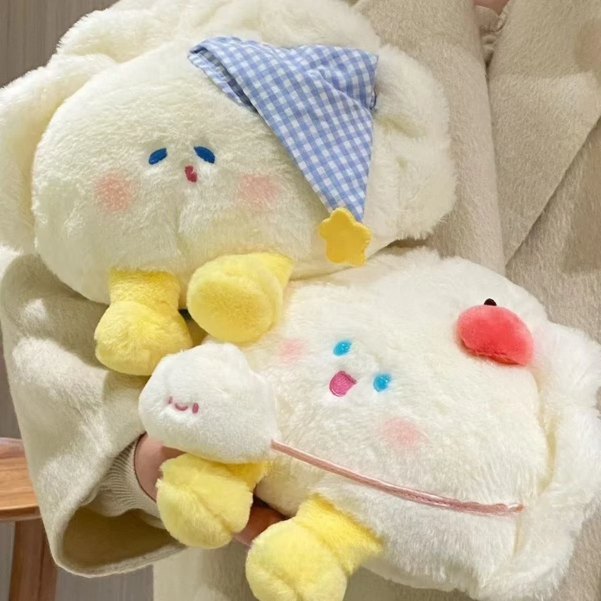 

Cute Dumpling Pillow Plush Toy Sleepy Dumpling Rag Doll Creative Sleeping Soothing Doll Birthday Gift Girl Christmas Gift