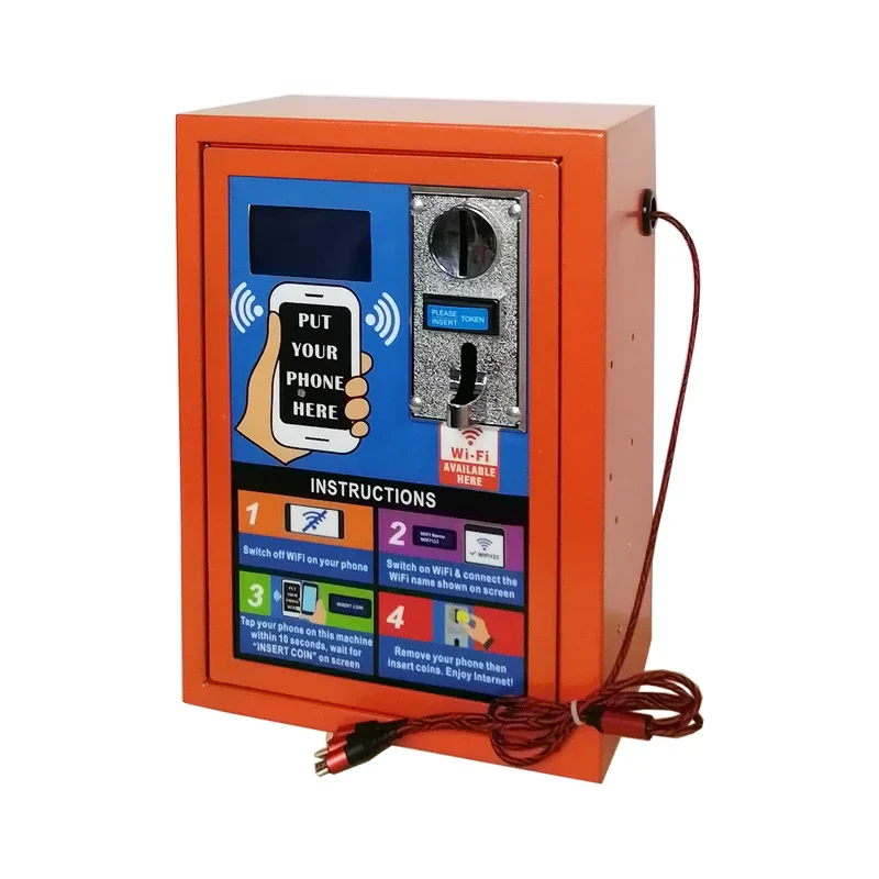 Coin Operated Vendo Machine Self-service Vending Machine Add Charging Cable Distributeur Automatique Hotspot