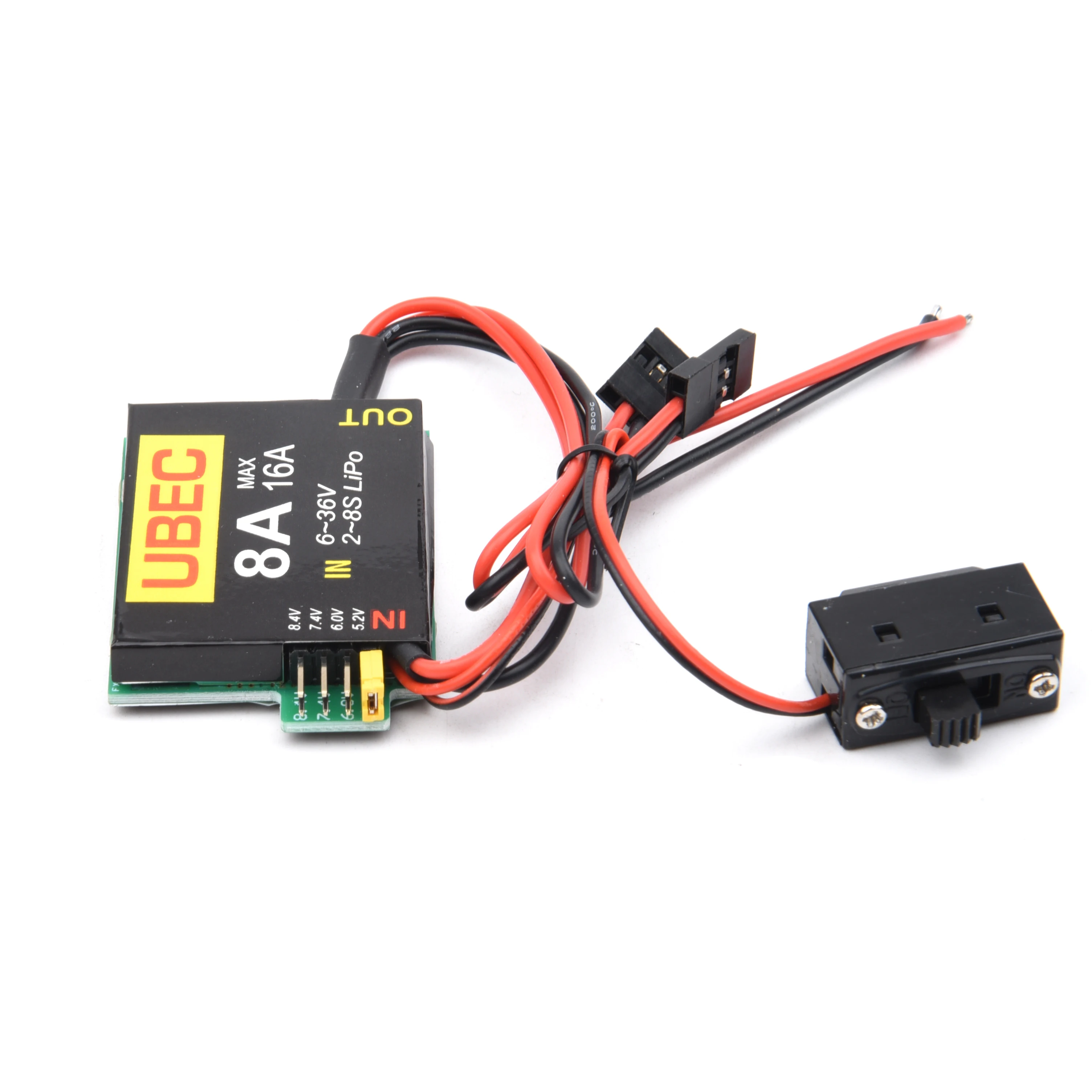 Hobby Queen Rc - 4S-6S 15-26v UBEC-8A BEC DUAL UBEC