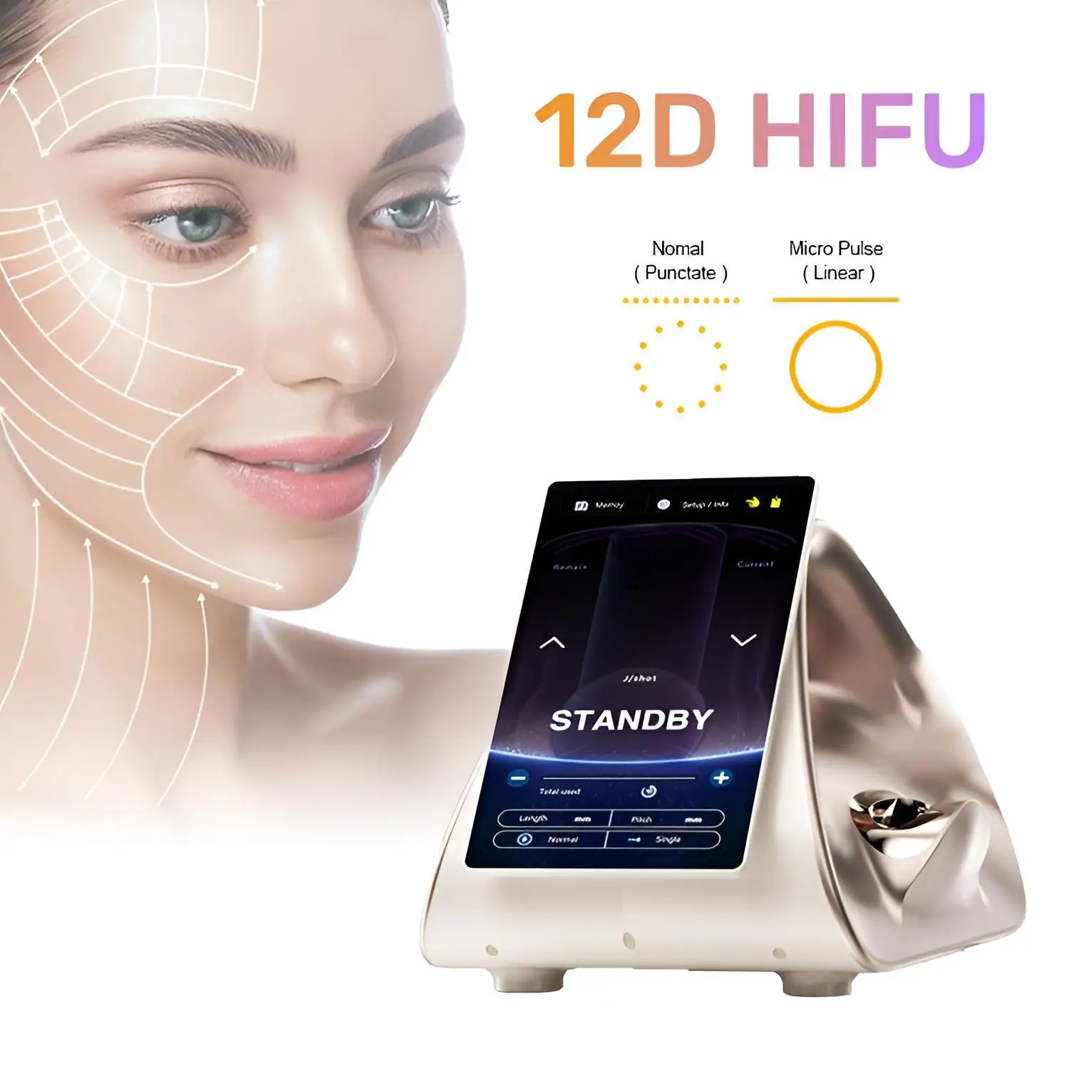 

Anti-aging Beauty Device 7D/10D/12D TT Anti-aging Firming Lifting Skin Rejuvenation Beauty Instrument Special for Beauty Salons