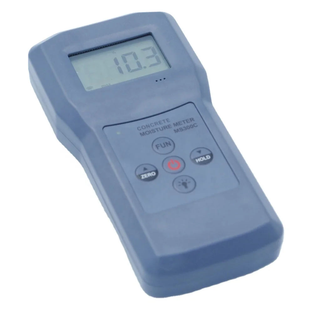 

MS300C Portable Concrete Moisture Meter Measures The Moisture Content of Wood Floors 0-70%