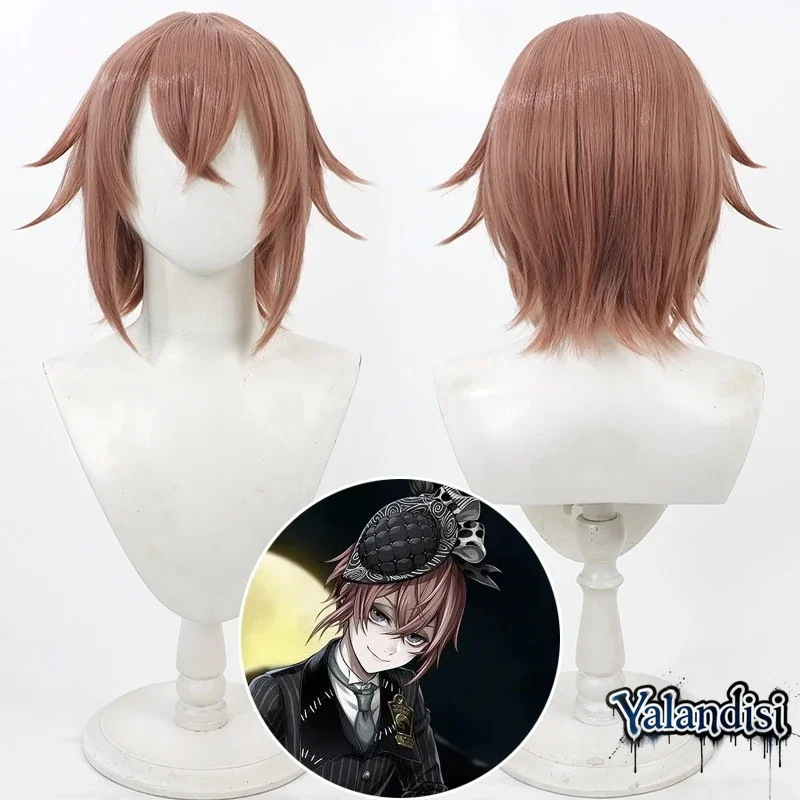 Yalandisi& Anime Twisted-Wonderland Lilia Cos Cosplay Wig Halloween Carnival Party Props Synthetic Hair Heat Resistant Fiber