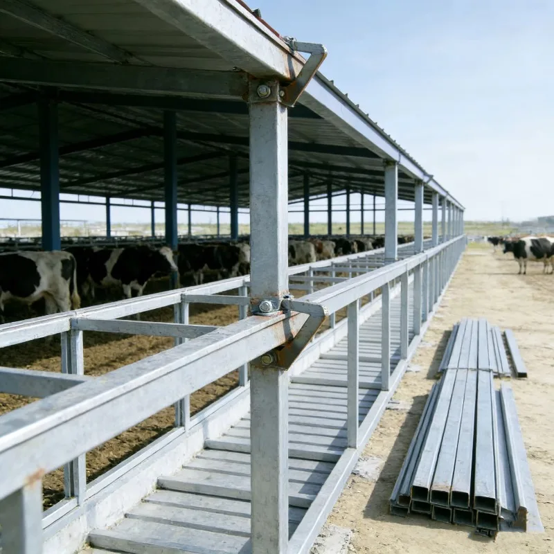 

Cowshed Prefabricated steel structure farmhouse Horse cowshed farmhouse