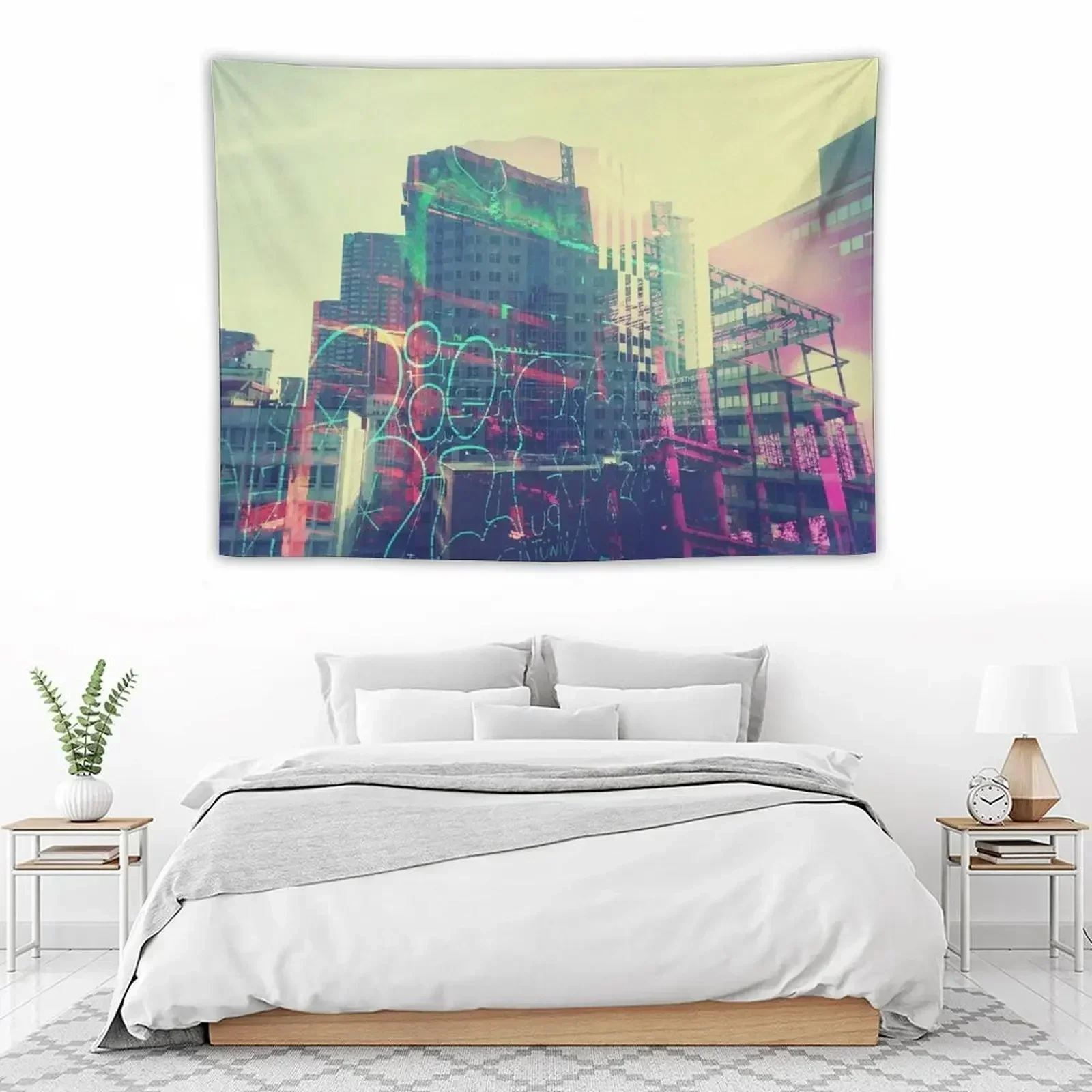 

Urban Graffiti Tapestry Room Decoration Aesthetic Bedroom Decoration Home Decor Accessories Tapestry