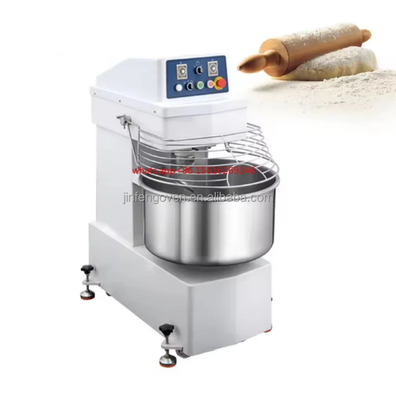 

Baking Equipment 100L Bakery Dough Mixer 100kg Industrial Bread Kneading Machine for Baking