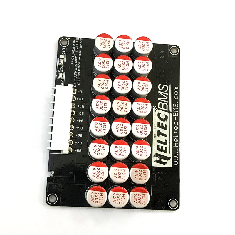 Heltec 6S 7S 8S 5A 6A Active Equalizer Balancer/8s equalizer Lifepo4 Lithium Lipo LTO Energy transfer board Fit Capacitor