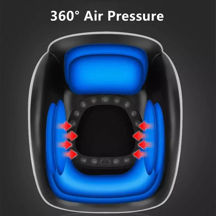 鎮痛脚マッサージ膝サポート関節痛マッサージレーザー加熱空気膝理学療法器具リハビリテーション