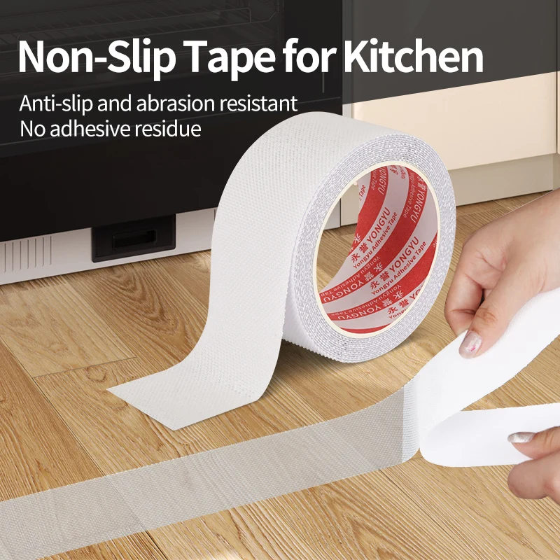 Transparent anti slip tape, wear-resistant, high adhesion, suitable for indoor waterproofing, bathtubs, stairs, boats, stairs