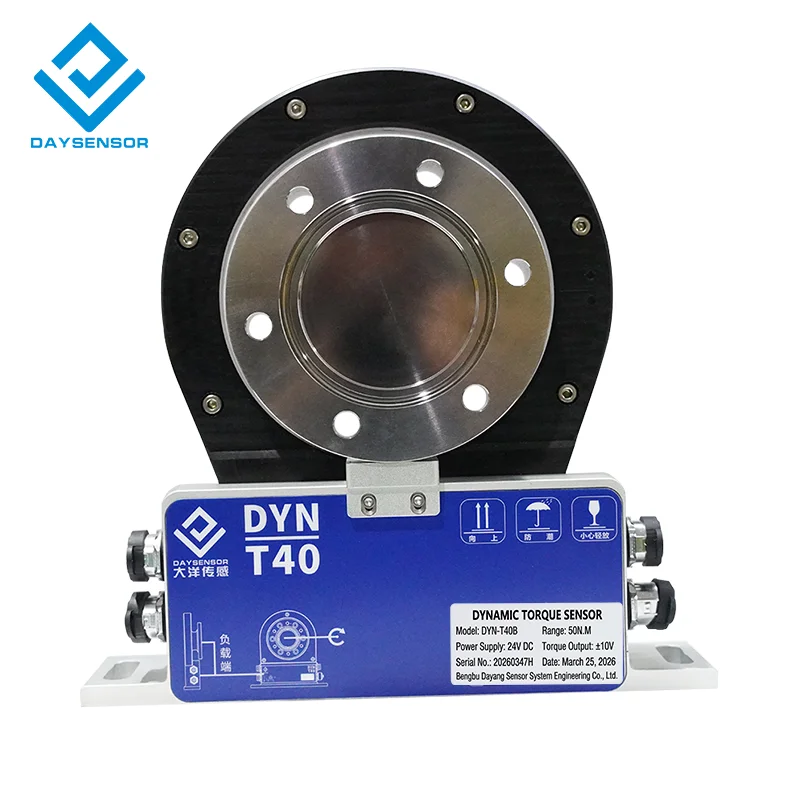 DYN-T40 Torque Speed Dynamic Torque Sensor 0-10V and 4-20MA/4-20MA/RS485 New Energy Generator