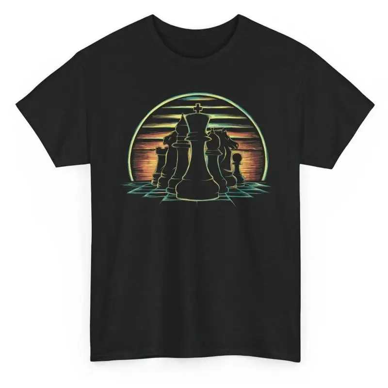 

Retro Chess T Shirt Vintage Artistic
