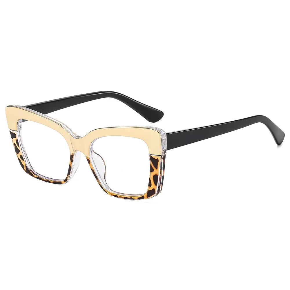 2025 تكنولوجيا المستقبل الجديدة مربع مكافحة نظارات الضوء الأزرق موضة الديكور شقة ضوء المرايا تخصيص طول النظر الشيخوخي نظارات