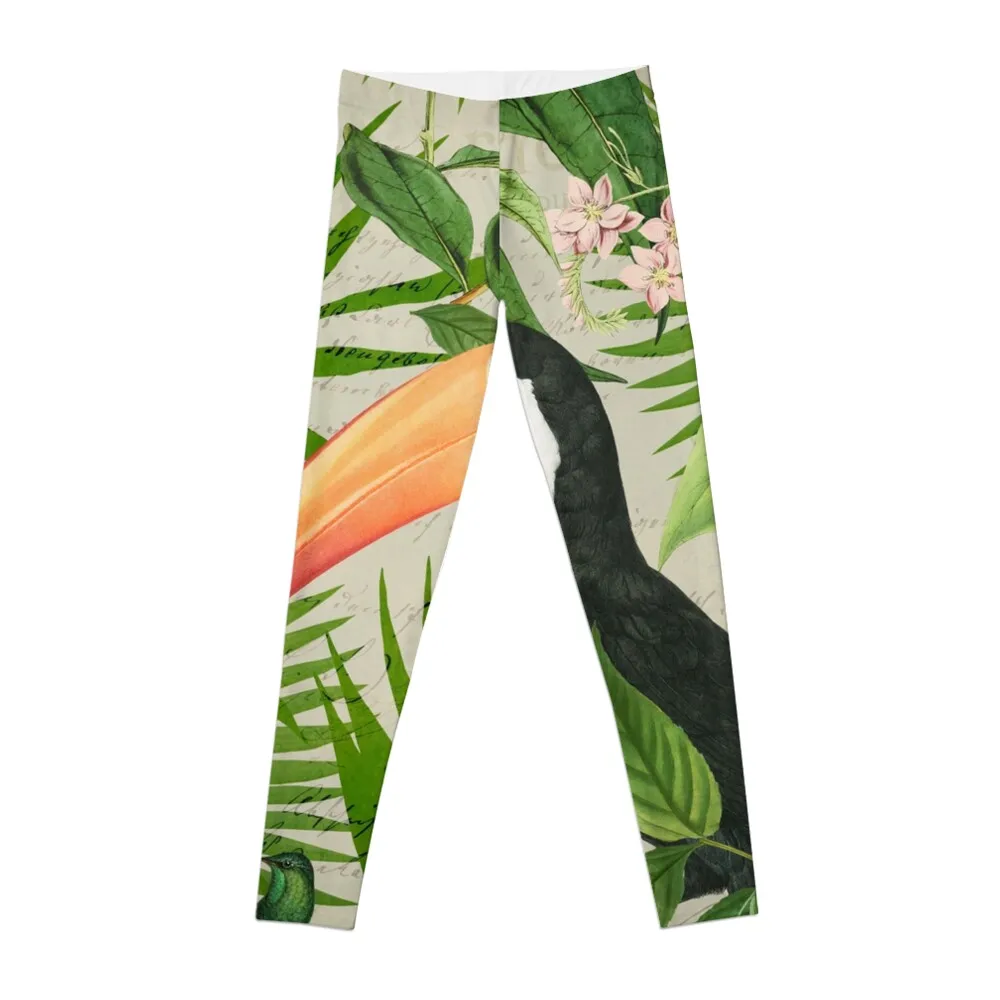 

Toucan And Hummingbirds Leggings Jogger pants sports shirts gym high waist legging push up Womens Leggings