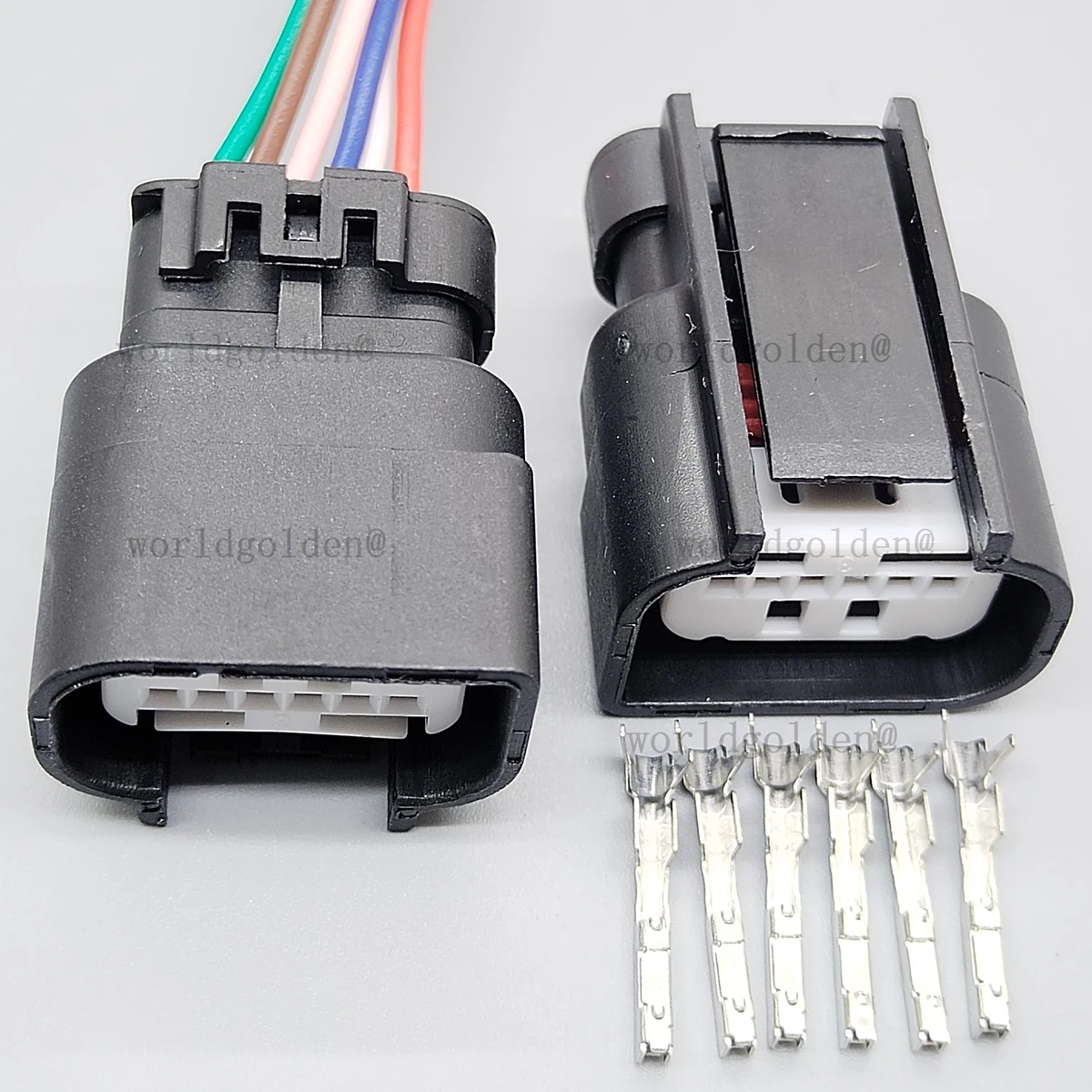6Pin Wiring Plug 3705A‑01‑001A for Universal Vehicles Automotive Wiring Maintenance car connector