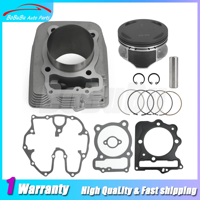 

89MM 440cc Cylinder Piston Gasket Kit for Honda TRX400EX SporTrax 14560KCW851 13101KCY670 13111KCY670 13011KCY670 90601KA5000
