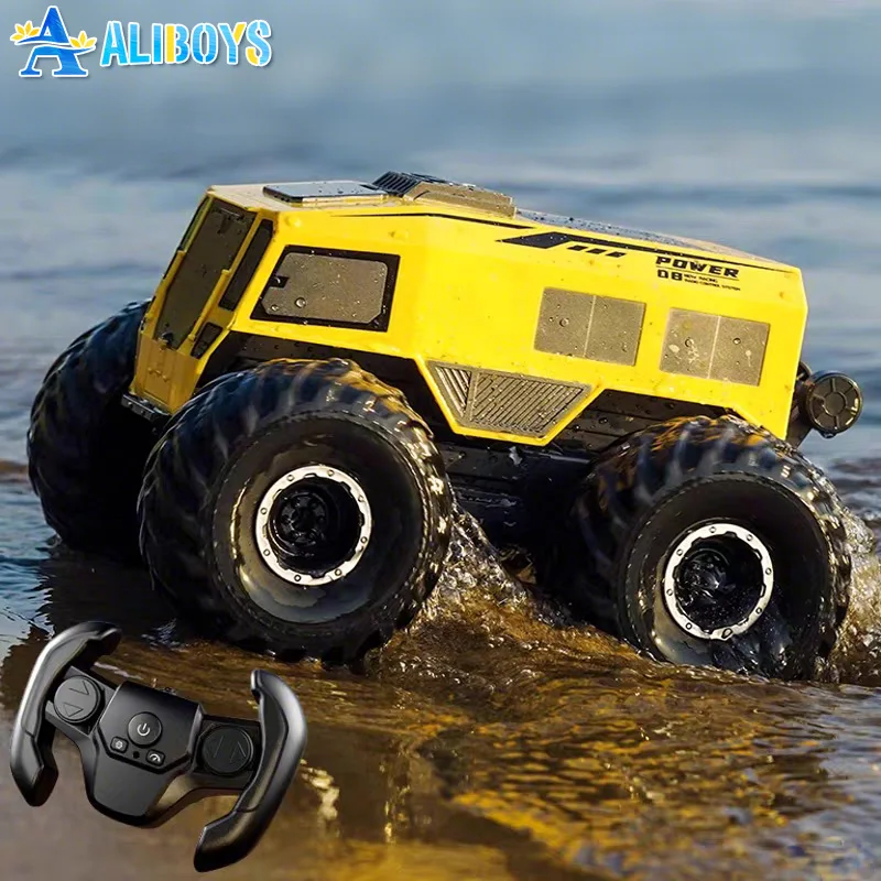 

JJRC Q210 RC Car 2.4G 4Wd Remote Control Amphibious All-Terrain Off-Road Vehicle Vehicle 360 Rotation Drift Car Boy Toy Kid Gif