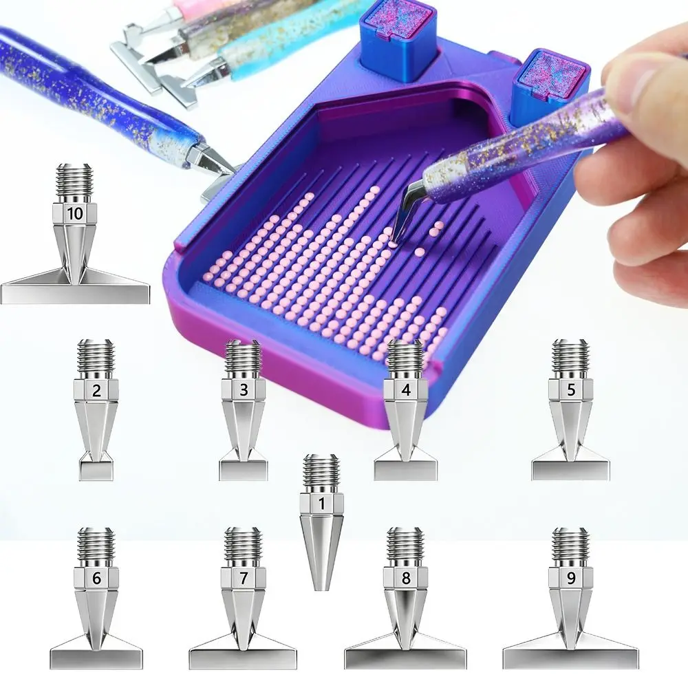 Metal Diamond Painting Pen Tips Painting Pen Accessories DIY Craft Replacement Pen Heads Diamond Embroidery Tool