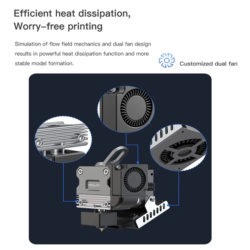 Creality-Kit d'extrudeuse simple Pro Sprite, 300 ℃ ou 260 ℃, impression haute température, amélioration des performances, questionRetrofit