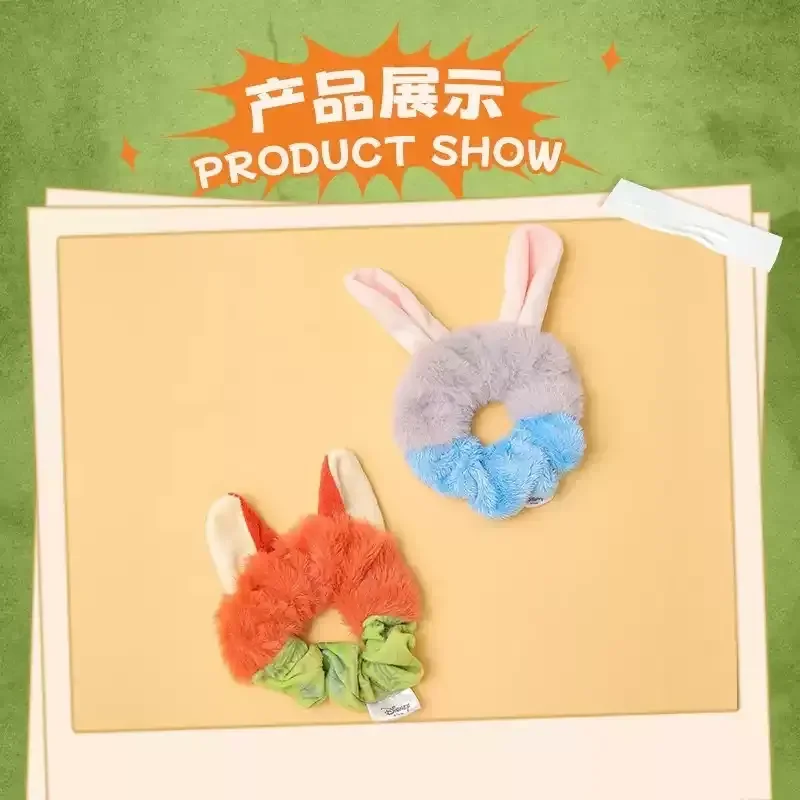 Disney Zootopia Nick en Judy verstelbare hoofdband schattige Judy pluche hoofdband speelse Nick haaraccessoire verjaardag vakantiecadeau