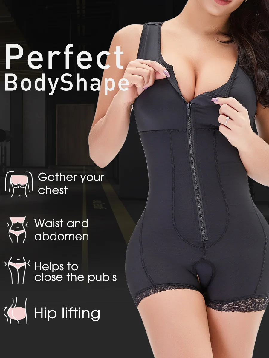 

Full Body Shapewear for Women Fajas Colombianas Waist Trainer Compression Garments Fajas Reductoras Y Modeladoras Mujer