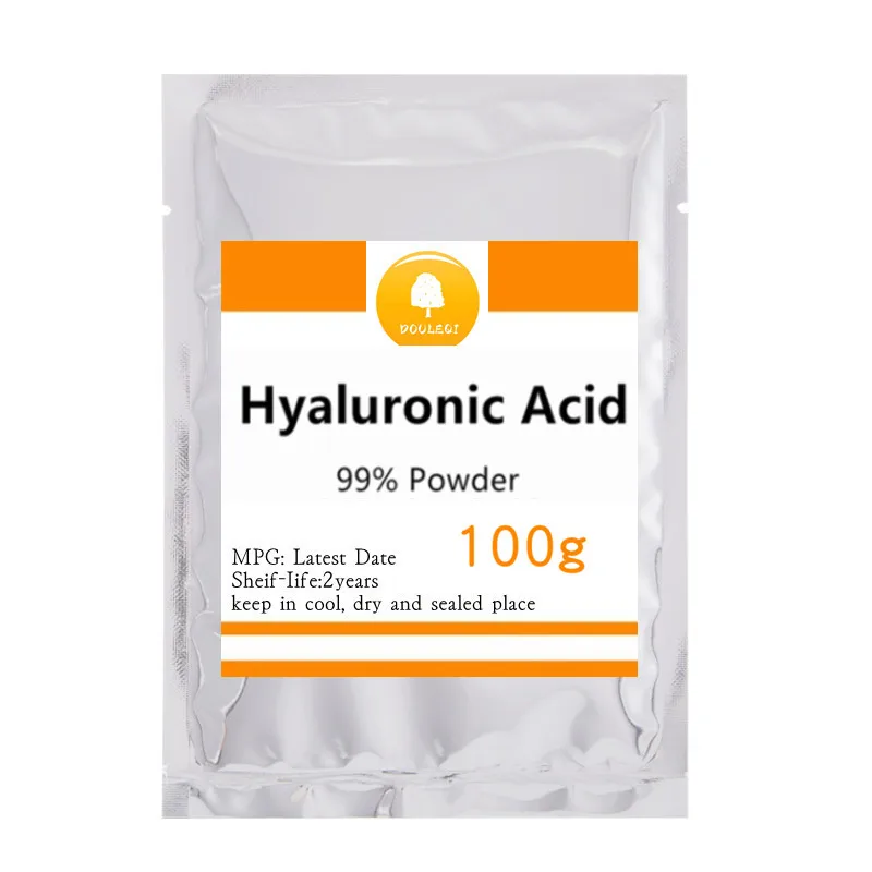 50-1000g 99% Hyaluronic Acid Cosmetic NMF HA Low Molecular Weight Moisturizing,Free Shipping