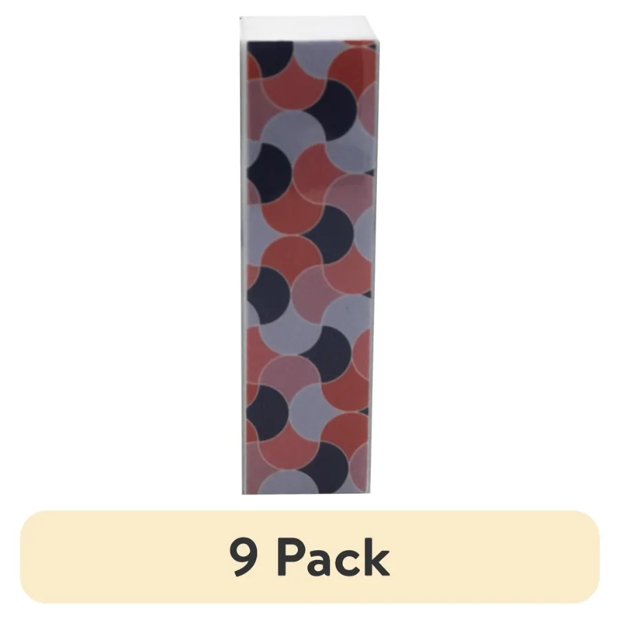 

9pack Fun Block Set for Nail Care: Perfect for Shaping Buffing Smoothing and Achieving a High Shine Finish Ideal for AtHome Spa