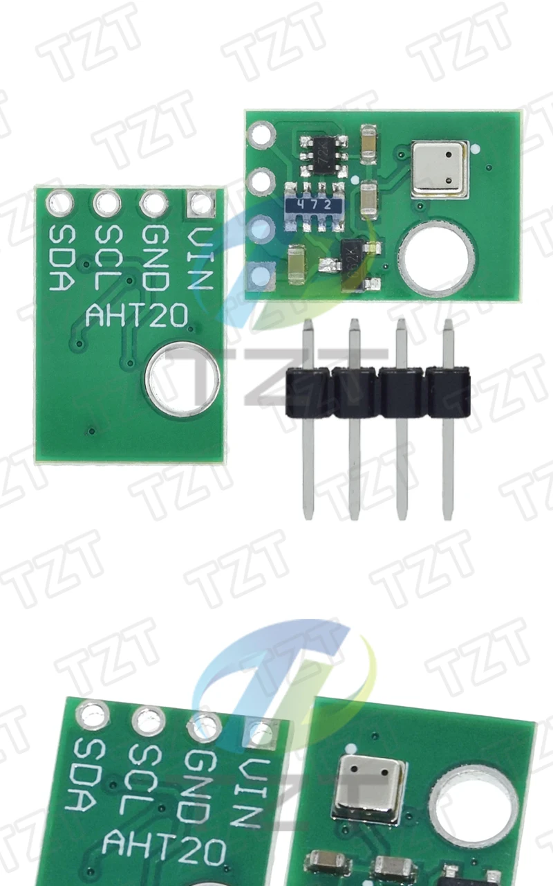 AHT20 I2C Temperatur- und Feuchtigkeitssensormodul, hochpräzise Feuchtigkeitserkennungssonde, DHT11, verbesserte Version für Arduino – Detail 3
