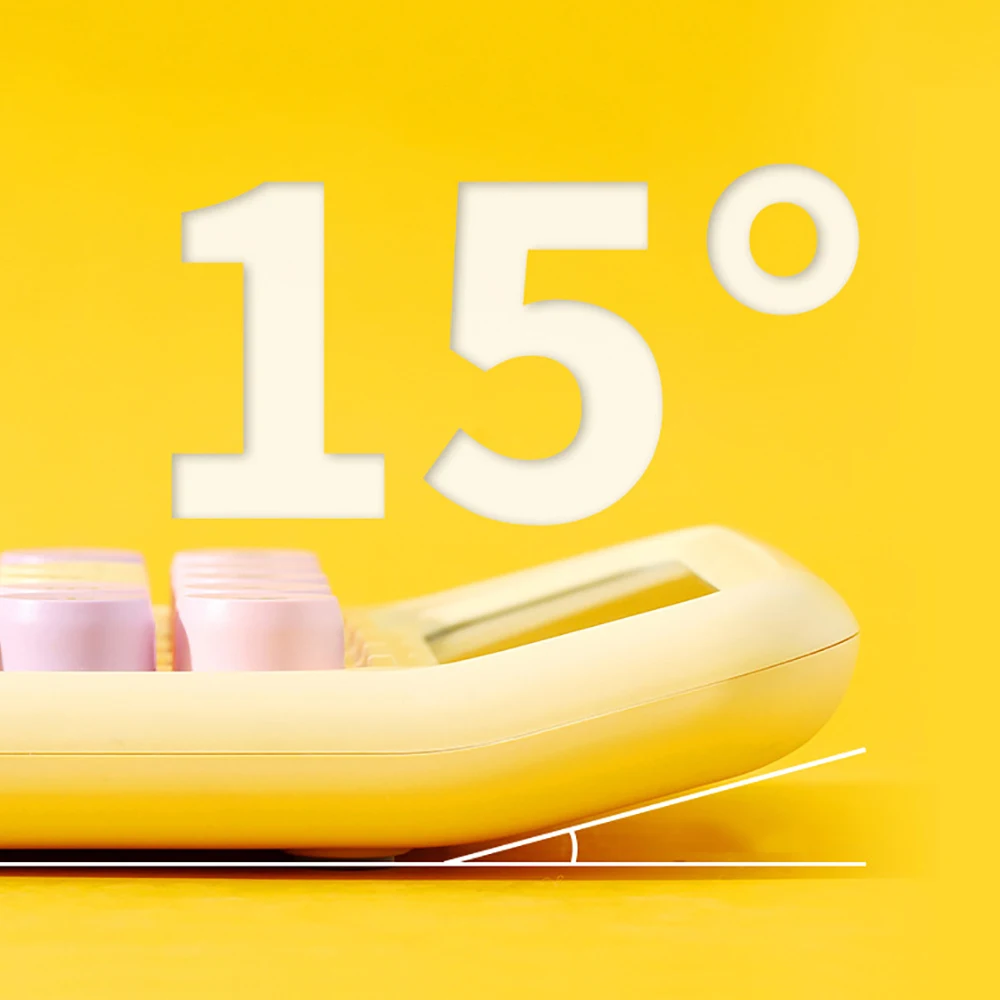 NEW Kawaii Calculator Cartoon Candy Colour Silent Mechanical Keyboard Desktop Financial and Accounting Learning Calculator