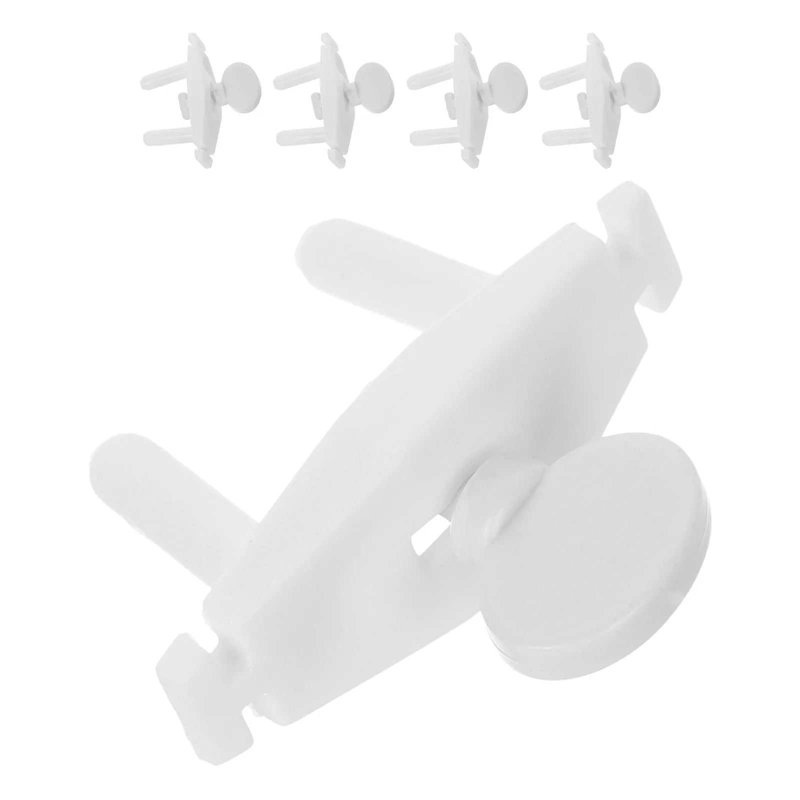 

5Set Child Safety Outlet Covers Baby Proofing Electrical Socket Protectors Easy School Safety Plugs Outlet Plug Covers