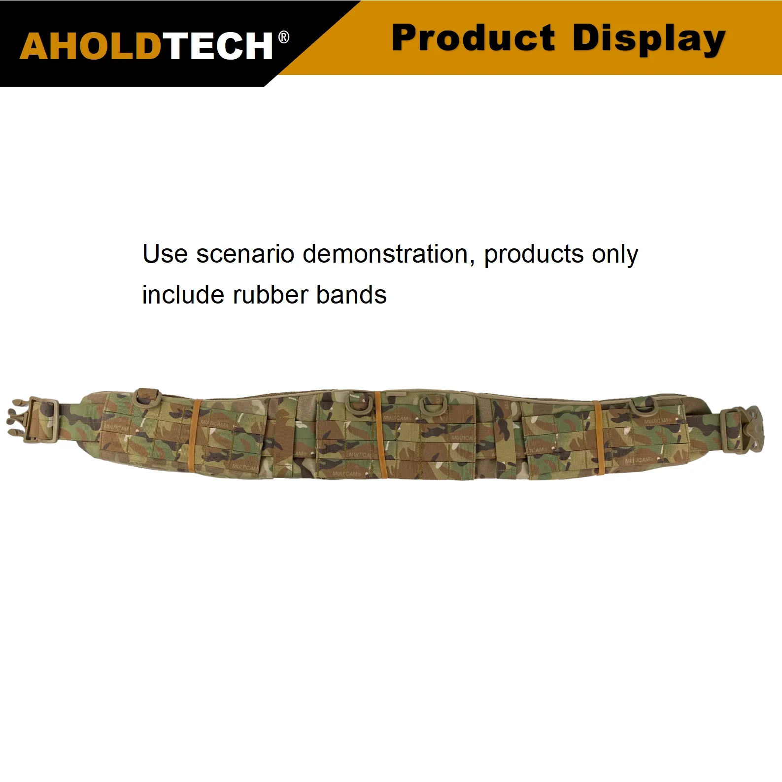 Aholdtech Tactical Elastic Rubber Ring Multifunctional Binding Rubber Band For Bind tactical Equipment Hunting Rifle Accessories