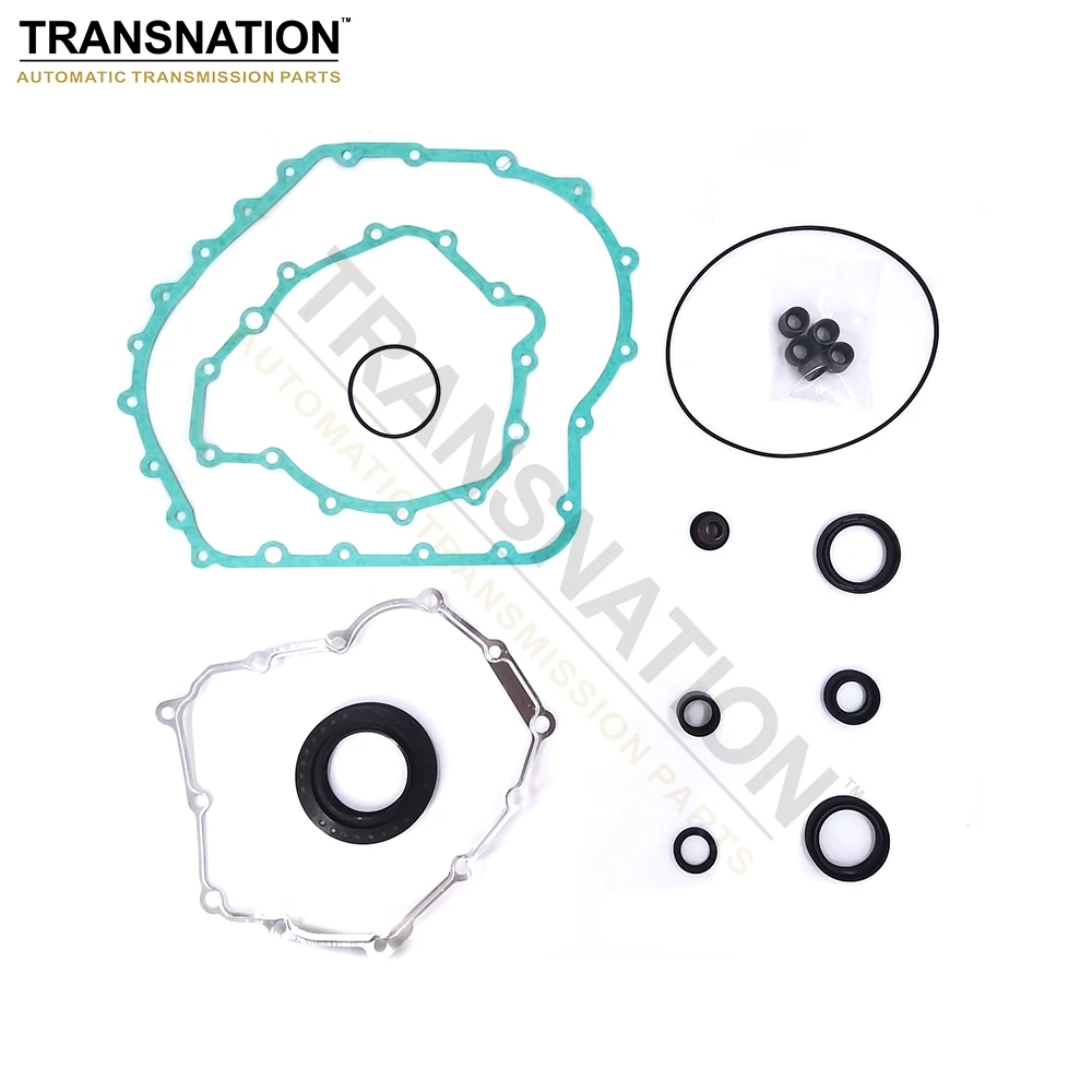 Transnation 01J 01T Auto Transmission Rebuild Kit Overhaul Seals Gaskets Rings With Clutch Plate Fit For AUDI VW 2001-UP
