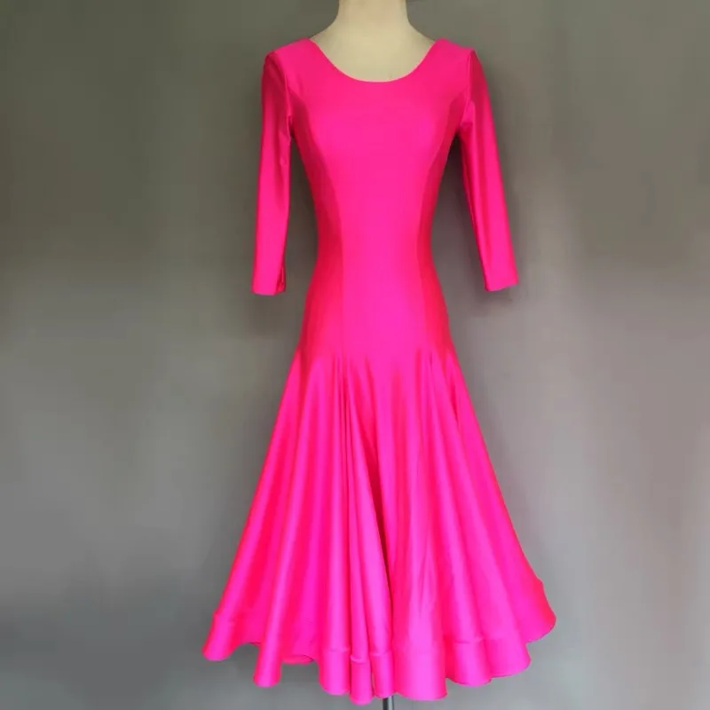 

Professional Collective Dance Skirt Women Elegant Standard Latin Dance Wear Adult Customization Chacha Rumba Samba Dancing Dress