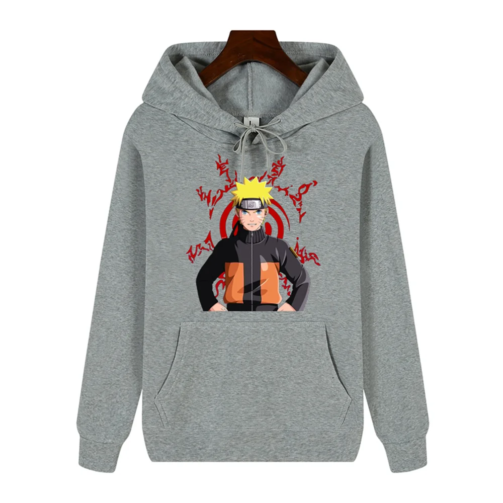 Bella Uzumaki Naruto stampa autunno/inverno confortevole morbido ispessimento da uomo di alta qualità casual fashion street felpa con cappuccio