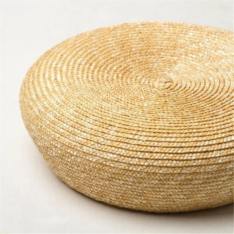 15YC Baskenmütze aus Weizenstroh, leicht, 300 g, kompakt, unverzichtbares Reisezubehör – Detail 8