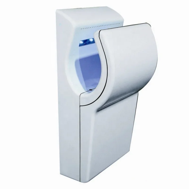 Electric Hand Dryer Automatic Powerful Wall Mounted White Warm Speedy Commercial Bathroom Hand Dryer