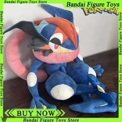 Large 150CM Animals Pokemon Kawai Greninja Plush Toys Soft Stuffed Doll Cute Throw Pillow Room Decor 70CM Children Birthday Gift