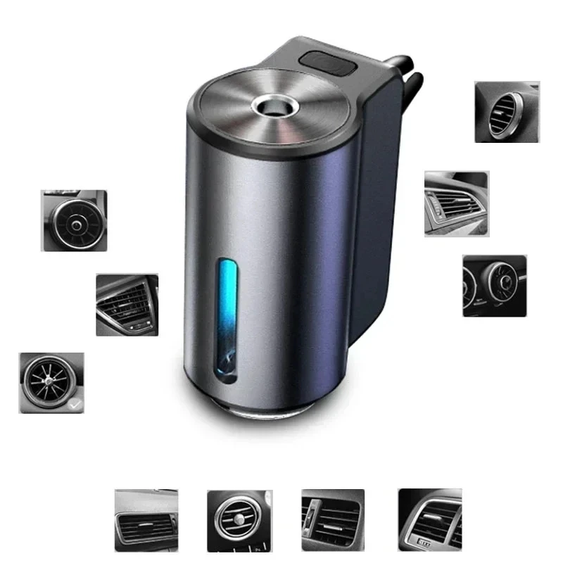 Car Fragrance Humidifier 5 Modes Scent Air Car Odor Eliminator Long Lasting Universal Car Diffuser With Digital Display image 5