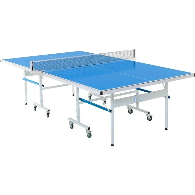 professional table tennis tables-all weather aluminum waterproof design; post-10 minute easy assembly ping pong with compact