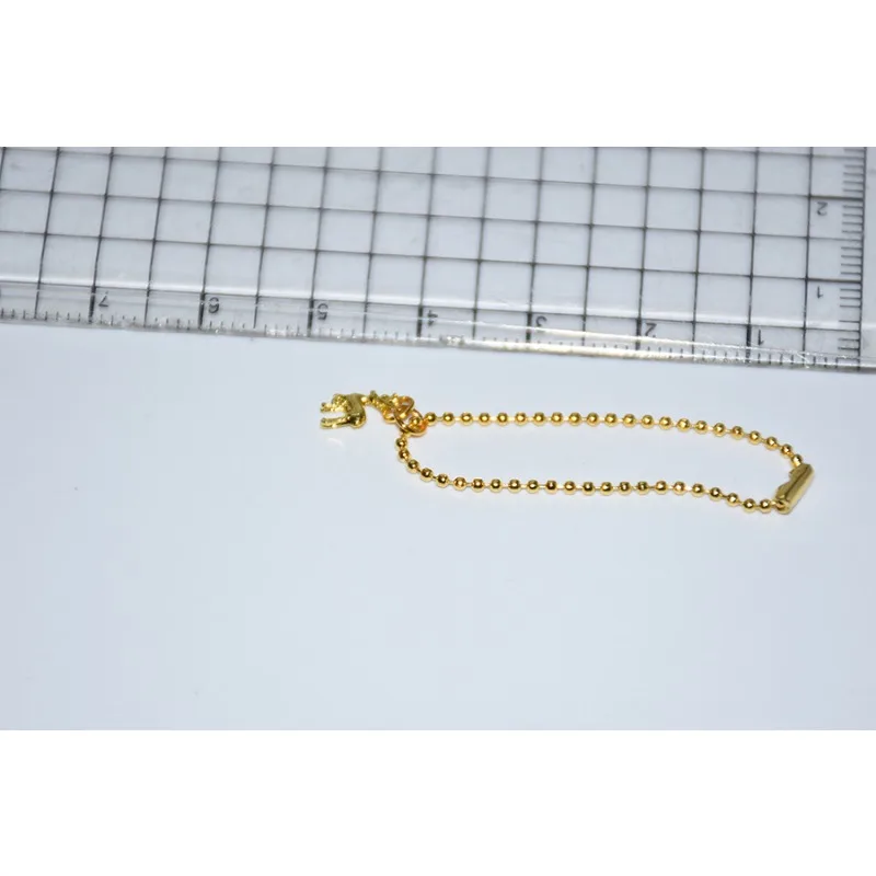 تخصيص 1/6 مقياس أنثى عمل أرقام عيد الميلاد قلادة محدودة نموذج 6.5 سنتيمتر سلسلة لجندي دمية الجسم الديكور