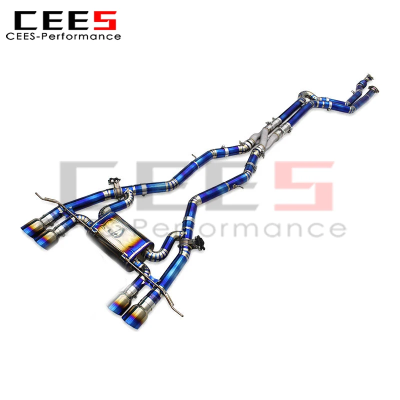 CEES Lightweight Z Mid Pipe Exhaust Pipes for BMW M3/M4 G80/G82 3.0T 2021-2026 Electronic Valve with Muffler Catback
