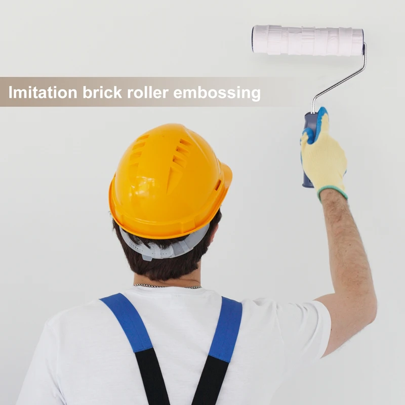 장식용 페인트 롤러 패턴 페인팅 도구, 벽 DIY 아트 페인트 질감 롤링 플라워 롤