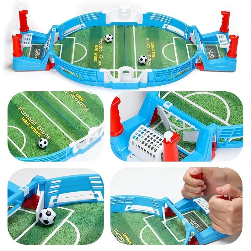 Foosball Tables, Mini Tabletop Football Game Set Soccer Tabletops Competition Sports Games, For Family Game Night Fun