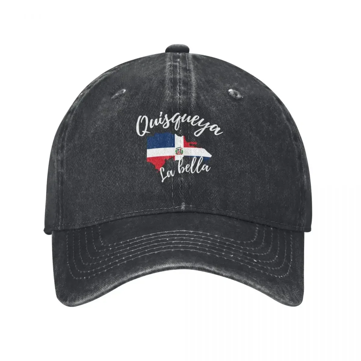 Quisqueya La Bella, Dominican Republic Baseball Cap Beach Outing foam party Hat New Hat Male Women's