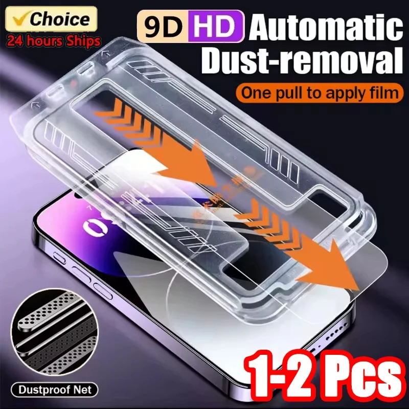 

8K Oleophobic Coating Dust Free HD Temeperd Glass For Samsung Galaxy S25 Ultra S24 FE S23 Plus S22 S21 S20 FE Screen Protector