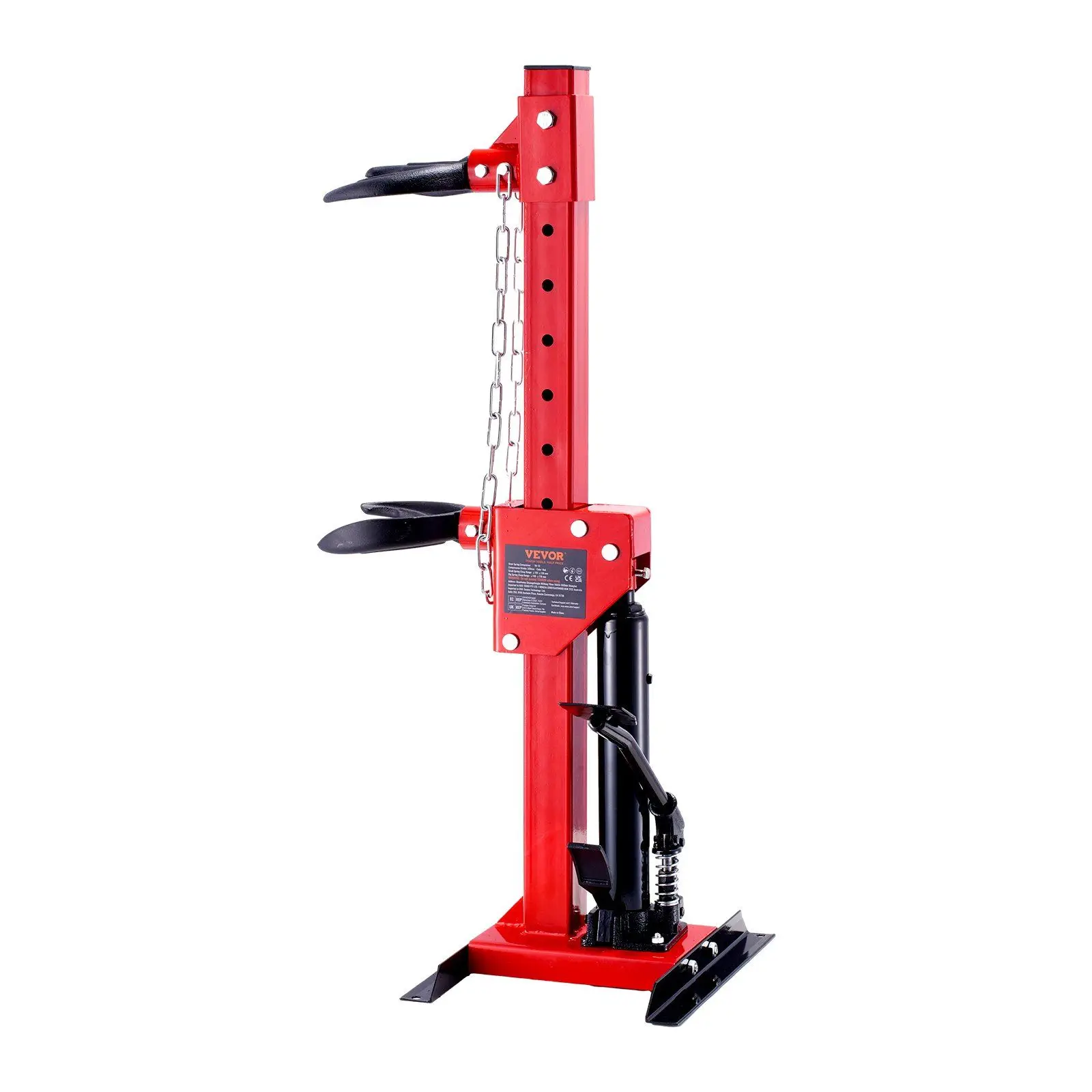 

1Ton Rated Hydraulic Strut Compressor, 4.5Ton-9920lb Capacity, Auto Coil Spring Tool for Efficient Spring Adjustments Onboard
