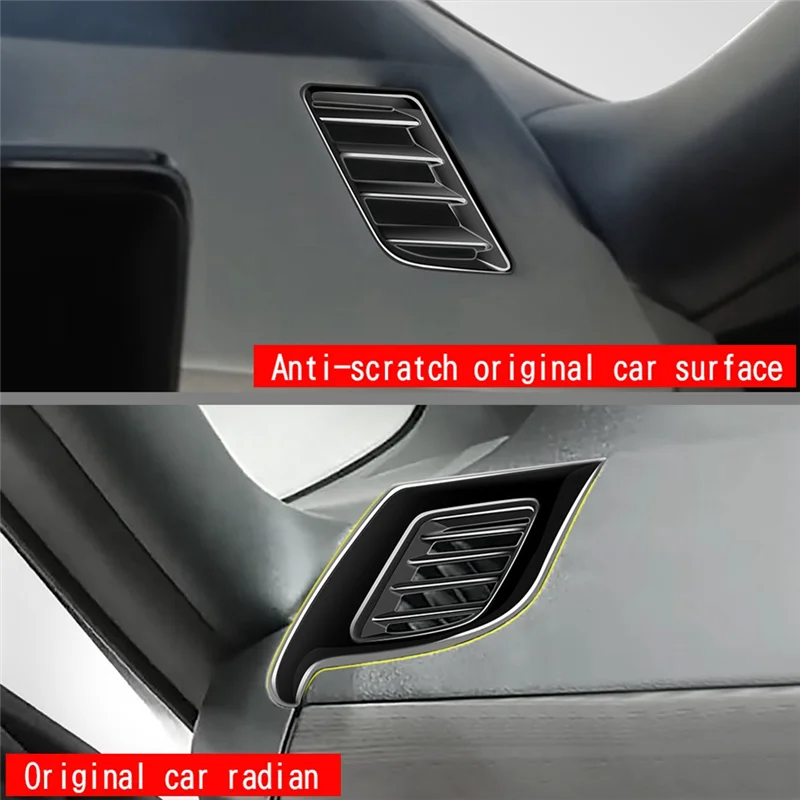 

Вверх! Для Nissan SERENA C28 2022-2023 ярко-черная передняя боковая крышка вентиляционного отверстия автомобиля, накладка, Стайлинг автомобиля