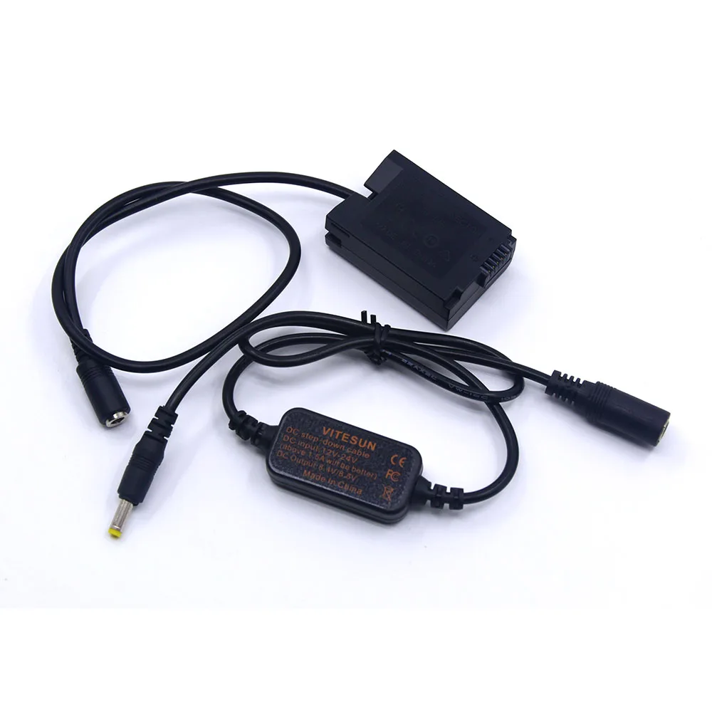 

EH-5 EH5A Power Adapter Charger 12V-24V Step-Down DC Cable + EP-5G DC Coupler EN-EL25 Dummy Battery For Nikon Z30 Z50 ZFC Camera