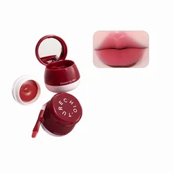 CHIOTURE Canned Lip Mud Velvet Lip Cream Matte Long-Lasting Non-Sticky Lipstick Korean Blush For Cheeks Not Animal Tested