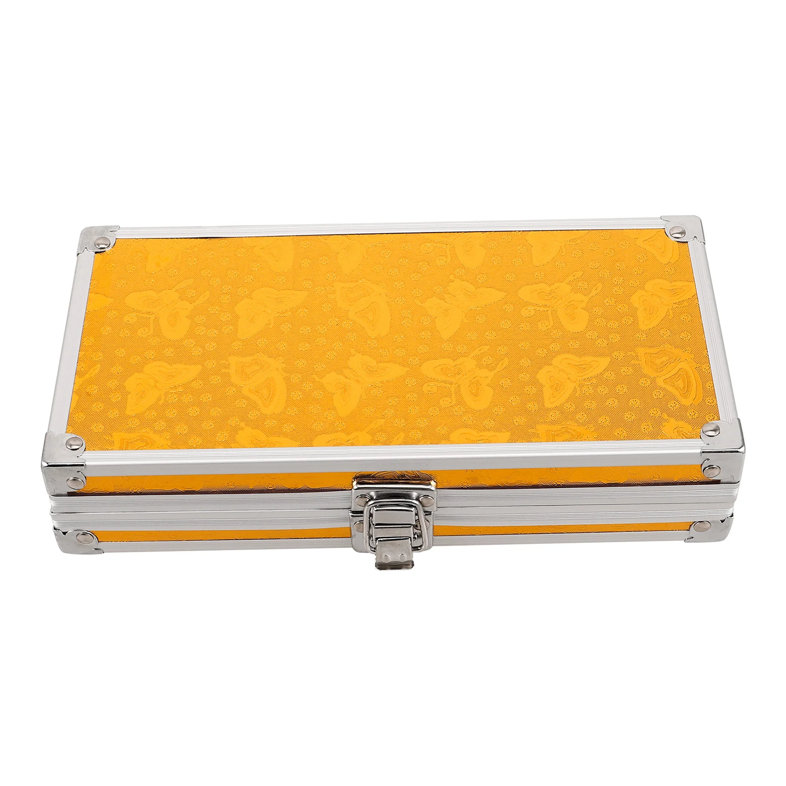 

1pcs Aluminum Alloy Tool Box Large Capacity Multi-Function Storage Case For Travel Portable Organizer Manicure Ear Wax