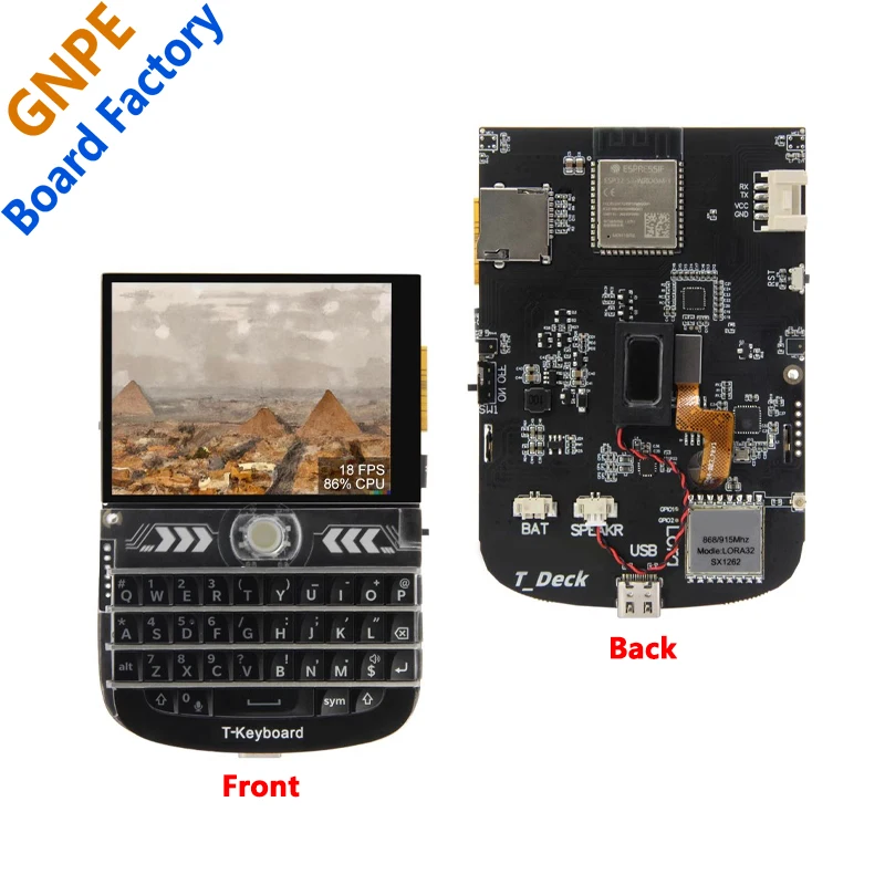 

T-Deck ESP32-S3 LoRa 2.8inch LCD touch display with blackberry keyboard For LILYGO